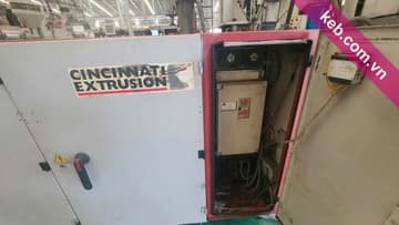 Tủ điện máy đùn Cincinnati Extrusion lắp biến tần KEB