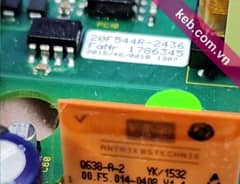 Tem bo mạch KEB F5 mã 20F544R-2436