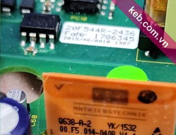 Tem bo mạch KEB F5 mã 20F544R-2436