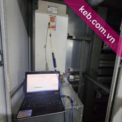 Cài tham số biến tần KEB bằng phần mềm COMBIVIS tại máy