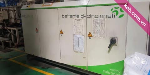 Tủ điện máy đùn battenfeld-cincinnati tại nhà máy khách hàng