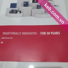 Catalogue sản phẩm KEB Portfolio 2022