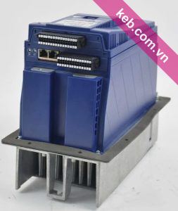 Đầu điều khiển có cổng Ethernet của biến tần KEB F6 housing 2 kiểu tản nhiệt xuyên tủ