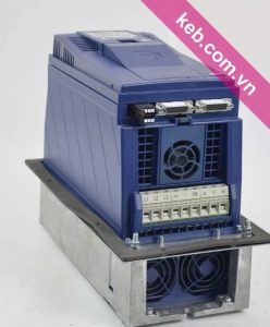 Biến tần KEB F6 housing 2 kiểu tản nhiệt xuyên tủ, quạt phía sau tấm lắp